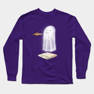 Pizza Ghost Long Sleeve T-Shirt